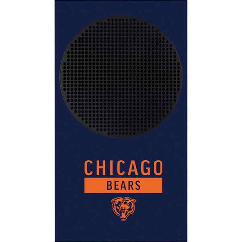 NFL Chicago Bears Blue Performance Series Xbox Series S Console Skin